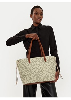 Torebka TOUS Kaos Icon 2002022001 Beżowy ze sklepu eobuwie.pl w kategorii Torby Shopper bag - zdjęcie 188376100