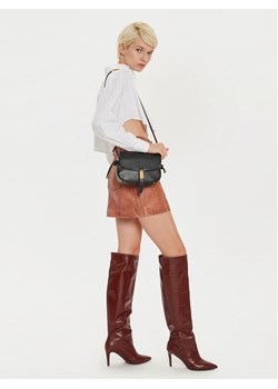 Torebka PINKO Saddle Mini AI 24-25 PLTT 103831 A1ZX Czarny ze sklepu eobuwie.pl w kategorii Listonoszki - zdjęcie 188376121