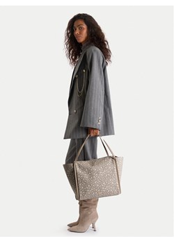 TOUS Torebka Kaos Mini Lines 2002183744 Brązowy ze sklepu MODIVO w kategorii Torby Shopper bag - zdjęcie 188376330