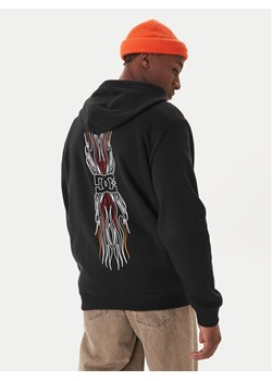 DC Shoes Bluza Burnt Out EDYSF03253 Czarny Regular Fit ze sklepu MODIVO w kategorii Bluzy męskie - zdjęcie 188376334