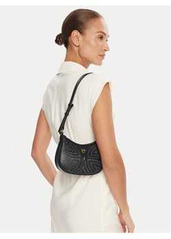 PINKO Torebka Half Moon Baby PE 25 PLTT 103538 A2C3 Czarny ze sklepu MODIVO w kategorii Torebki damskie - zdjęcie 188376362