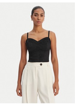 Guess Top W6RH03 WJ472 Czarny Slim Fit ze sklepu MODIVO w kategorii Bluzki damskie - zdjęcie 188376372