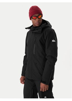 Quiksilver Kurtka narciarska Mission Solid EQYTJ03523 Czarny Regular Fit ze sklepu MODIVO w kategorii Kurtki męskie - zdjęcie 188376382