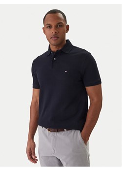 Tommy Hilfiger Polo 1985 MW0MW17770 Granatowy Regular Fit ze sklepu MODIVO w kategorii T-shirty męskie - zdjęcie 188376391