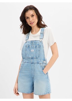 Levi's Spodnie ogrodniczki Kobiety Bawełna bielony jednolity ze sklepu vangraaf w kategorii Szorty - zdjęcie 188377274