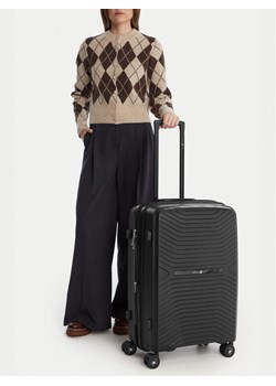 Beverly Hills Polo Club Walizka średnia CEO-BHPC-WAL-007-M Czarny ze sklepu MODIVO w kategorii Walizki - zdjęcie 188378962