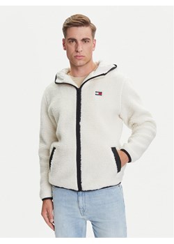 Tommy Jeans Polar Teddy DM0DM19224 Beżowy Regular Fit ze sklepu MODIVO w kategorii Bluzy męskie - zdjęcie 188378973