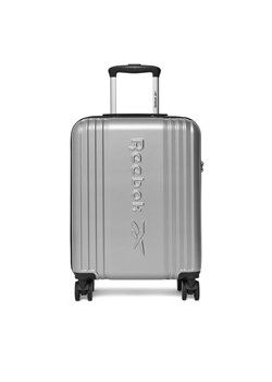 Reebok Walizka kabinowa CEOWB-RBK-WAL-003-07-CCC-S Srebrny ze sklepu MODIVO w kategorii Walizki - zdjęcie 188378983