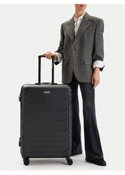 GINO ROSSI Walizka duża CEO-GIN-L-001-05-BLACK Czarny ze sklepu MODIVO w kategorii Walizki - zdjęcie 188378993