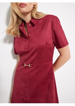 Mohito - Sukienka mini o kroju litery A - kasztanowy ze sklepu Mohito w kategorii Sukienki - zdjęcie 188379380