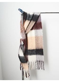 Sinsay - Szalik w kratę z frędzlami - wielobarwny ze sklepu Sinsay w kategorii Szaliki i chusty damskie - zdjęcie 188379642