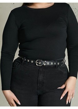 Sinsay - Body z długim rękawem Plus Size - czarny ze sklepu Sinsay w kategorii Bluzki damskie - zdjęcie 188379651