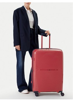 Walizka duża Beverly Hills Polo Club CEO-BHPC-WAL-006-L Czerwony ze sklepu eobuwie.pl w kategorii Walizki - zdjęcie 188379662