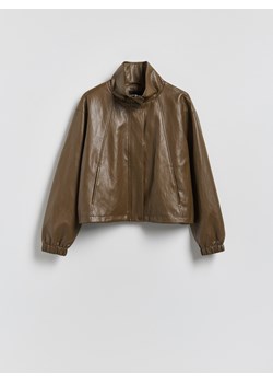 Reserved - Kurtka z wysoką stójką - brązowy ze sklepu Reserved w kategorii Kurtki damskie - zdjęcie 188380183