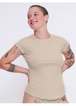 Sloggi Koszulka w kolorze beżowym ze sklepu Limango Polska w kategorii Bluzki damskie - zdjęcie 188380352