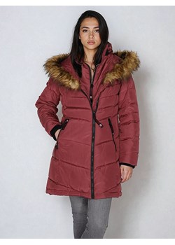 CANADA weather gear Płaszcz zimowy w kolorze jagodowym ze sklepu Limango Polska w kategorii Kurtki damskie - zdjęcie 188380633