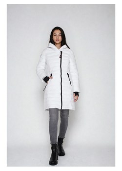 CANADA weather gear Płaszcz zimowy w kolorze białym ze sklepu Limango Polska w kategorii Kurtki damskie - zdjęcie 188380753