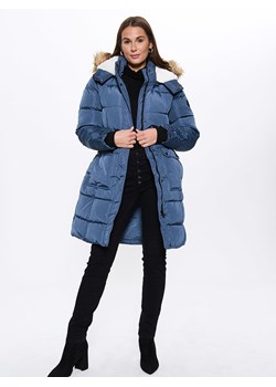madden girl Płaszcz zimowy w kolorze niebieskim ze sklepu Limango Polska w kategorii Kurtki damskie - zdjęcie 188381012