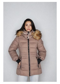 Steve Madden Kurtka zimowa w kolorze jasnobrązowo-szarym ze sklepu Limango Polska w kategorii Kurtki damskie - zdjęcie 188381204