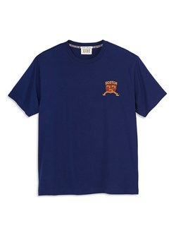 Scotch &amp; Soda Koszulka w kolorze granatowym ze sklepu Limango Polska w kategorii T-shirty męskie - zdjęcie 188381421