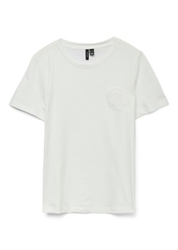 Vero Moda Koszulka w kolorze białym ze sklepu Limango Polska w kategorii Bluzki damskie - zdjęcie 188381580