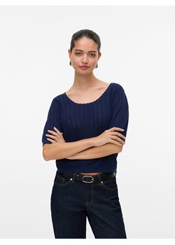 Vero Moda Koszulka w kolorze granatowym ze sklepu Limango Polska w kategorii Bluzki damskie - zdjęcie 188381661