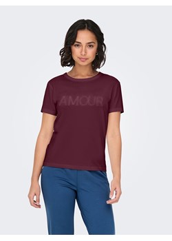 JDY Koszulka w kolorze czerwonym ze sklepu Limango Polska w kategorii Bluzki damskie - zdjęcie 188381852