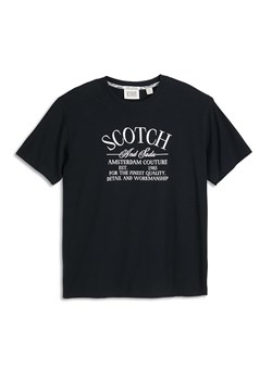 Scotch &amp; Soda Koszulka w kolorze czarnym ze sklepu Limango Polska w kategorii T-shirty męskie - zdjęcie 188381902