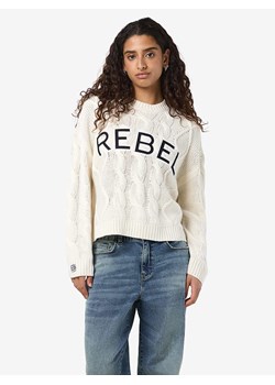 Noisy may Sweter w kolorze białym ze sklepu Limango Polska w kategorii Swetry damskie - zdjęcie 188382413