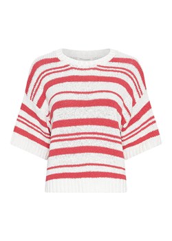MOSS COPENHAGEN Sweter "Hannalie" w kolorze kremowo-koralowym ze sklepu Limango Polska w kategorii Swetry damskie - zdjęcie 188382474