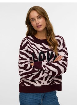 Vero Moda Sweter w kolorze bordowym ze sklepu Limango Polska w kategorii Swetry damskie - zdjęcie 188382581