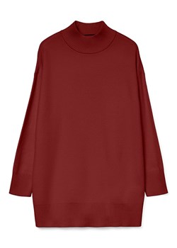 Vero Moda Sweter w kolorze bordowym ze sklepu Limango Polska w kategorii Swetry damskie - zdjęcie 188382612