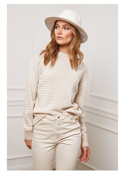 So Cachemire Sweter "Dweg" w kolorze beżowym ze sklepu Limango Polska w kategorii Swetry damskie - zdjęcie 188382683