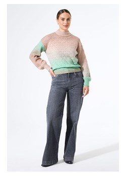 Garcia Sweter w kolorze beżowo-miętowym ze sklepu Limango Polska w kategorii Swetry damskie - zdjęcie 188382741