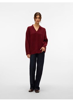 Vero Moda Sweter w kolorze bordowym ze sklepu Limango Polska w kategorii Swetry damskie - zdjęcie 188382760