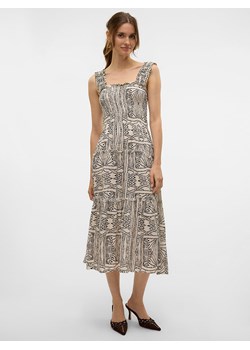 Vero Moda Sukienka w kolorze beżowym ze sklepu Limango Polska w kategorii Sukienki - zdjęcie 188383564