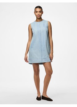 Pieces Sukienka "Flora" w kolorze błękitnym ze sklepu Limango Polska w kategorii Sukienki - zdjęcie 188383601