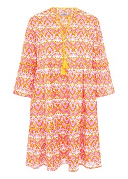 Zwillingsherz Sukienka "Joyful" w kolorze pomarańczowym ze sklepu Limango Polska w kategorii Sukienki - zdjęcie 188383641