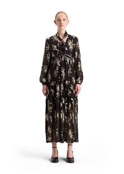 Scotch &amp; Soda Sukienka w kolorze złoto-czarnym ze sklepu Limango Polska w kategorii Sukienki - zdjęcie 188383682