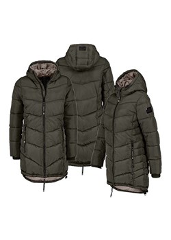 Sublevel Płaszcz pikowany w kolorze ciemnozielonym ze sklepu Limango Polska w kategorii Kurtki damskie - zdjęcie 188383942