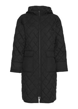 MOSS COPENHAGEN Płaszcz pikowany "Nichella" w kolorze czarnym ze sklepu Limango Polska w kategorii Kurtki damskie - zdjęcie 188384450