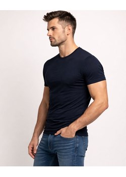 T-shirt premium 190g bawełniany granatowy Recea ze sklepu Recea.pl w kategorii T-shirty męskie - zdjęcie 188384913