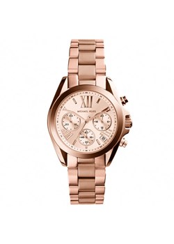 Zegarek Michael Kors Mini Bradshaw MK5799 Różowy ze sklepu eobuwie.pl w kategorii Zegarki - zdjęcie 188385483
