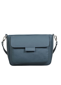 zielona torebka damska skórzana na ramię, model Anna ze sklepu Słoń Torbalski w kategorii Listonoszki - zdjęcie 188387584