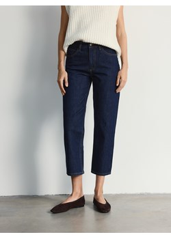 Reserved - Jeansy straight - granatowy ze sklepu Reserved w kategorii Jeansy damskie - zdjęcie 188387950