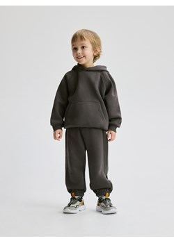 Reserved - Dzianinowy komplet oversize - ciemnoszary ze sklepu Reserved w kategorii Komplety chłopięce - zdjęcie 188388221