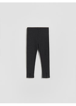 Reserved - Legginsy z rozcięciami - ciemnoszary ze sklepu Reserved w kategorii Spodnie dziewczęce - zdjęcie 188388311