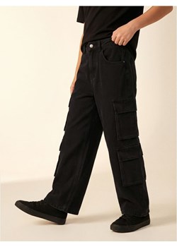 Sinsay - Jeansy baggy - czarny ze sklepu Sinsay w kategorii Spodnie chłopięce - zdjęcie 188389372