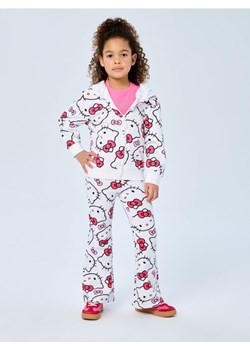 Sinsay - Spodnie flare ze wzorem Hello Kitty - biały ze sklepu Sinsay w kategorii Spodnie dziewczęce - zdjęcie 188389421