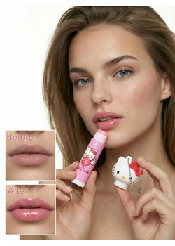 Sinsay - Balsam do ust o zapachu malinowym - różowy ze sklepu Sinsay w kategorii Błyszczyki do ust - zdjęcie 188389460